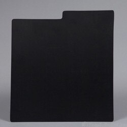 Black Plastic LP Record Divider Car